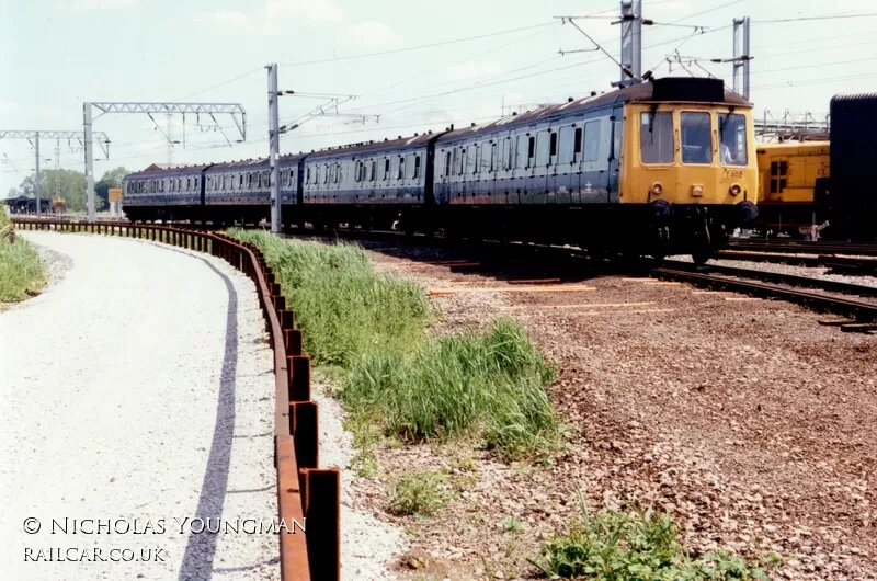 Class 115 DMU at Ely North Junction