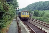 Class 116 DMU at Coombe Junction