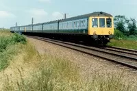 Class 116 DMU at Ely North Junction