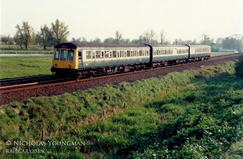 Class 116 DMU at Ely