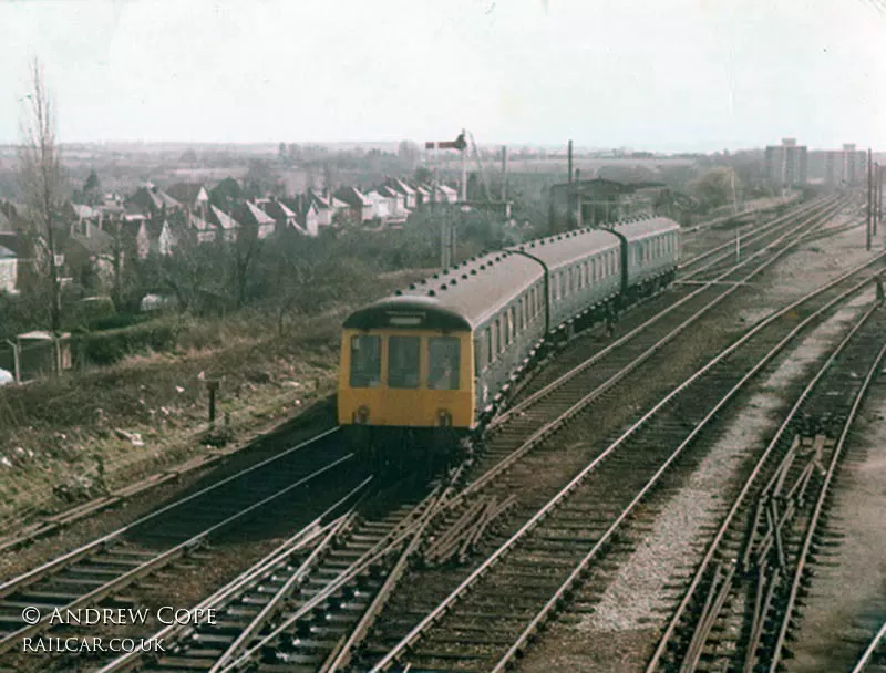 Class 116 DMU at Kidderminster