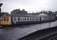 Class 119 DMU at Clapham Junction