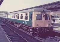 Class 120 DMU at Shrewsbury