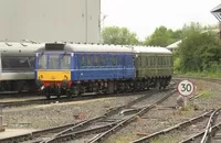 Class 121 DMU at Aylesbury depot