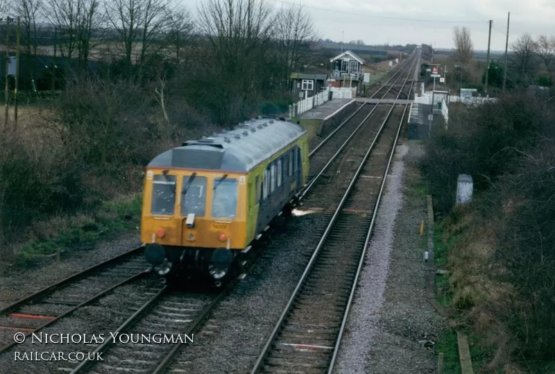 Class 121 DMU at Manea