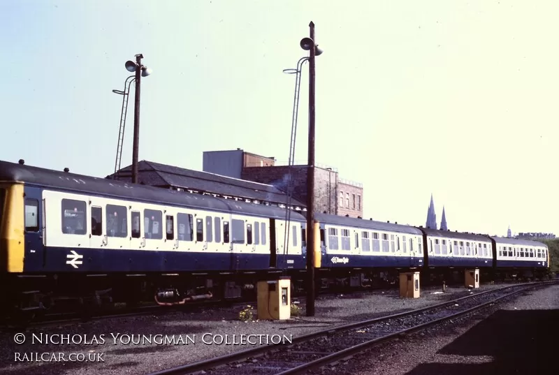 Class 122 DMU at Haymarket