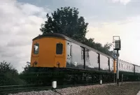 Class 128 DMU at Shelwick Junction