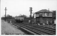 park-royal-railbus DMU at Alloa Junction