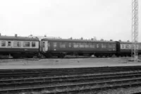 Class 100 DMU at Chester depot