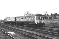 Class 100 DMU at Lowestoft