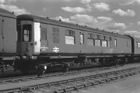 Class 100 DMU at Whitemoor Yard, March