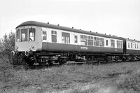 Class 100 DMU at March depot