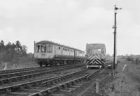 Class 100 DMU at Saxmundham