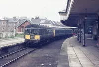 Class 100 DMU at North Berwick