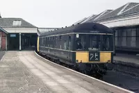 Class 100 DMU at North Berwick