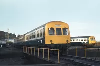 Class 101 DMU at Dundee depot