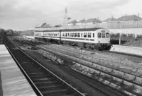 Class 101 DMU at Longbridge