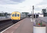 Class 101 DMU at Kirkcaldy