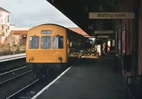 Class 101 DMU at Rock Ferry