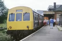 Class 101 DMU at Sudbury