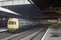 Class 101 DMU at Edinburgh Waverley