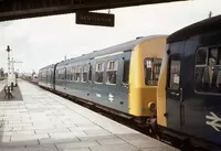 Class 101 DMU at Barmouth