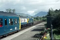 Class 101 DMU at Dalmally