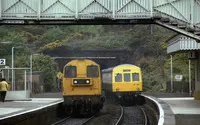 Class 101 DMU at North Queensferry