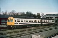 Class 101 DMU at Huntingdon