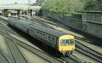 Class 101 DMU at Edinburgh Waverley