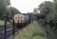 Class 101 DMU at between University and Five Ways