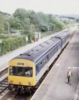 Class 101 DMU at Bamford