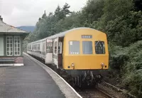 Class 101 DMU at Arrochar and Tarbet