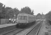 Class 101 DMU at Edenbridge