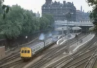 Class 101 DMU at Edinburgh Waverley