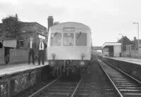 Class 101 DMU at Halesworth