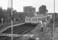 Class 101 DMU at Halesworth