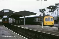 Class 101 DMU at Yeovil Pen Mill