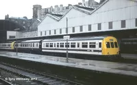 101 DMU at Newcastle Central