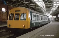 101 DMU at Holyhead