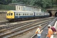 Class 101 DMU at Edinburgh Waverley