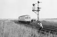 Class 101 DMU at Shepreth Branch