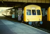 Class 101 DMU at Edinburgh Waverley