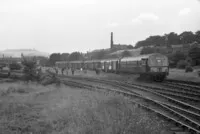 Class 101 DMU at Huddersfield Newtown Goods Yard