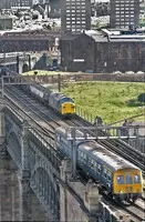 Class 101 DMU at Newcastle