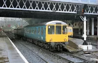 Class 104 DMU at Glasgow Queen Street