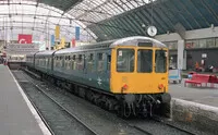 Class 104 DMU at Glasgow Queen Street