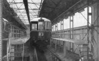 Buxton depot on circa summer 1959