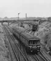 Class 104 DMU at Wigston