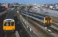 Class 104 DMU at Southport